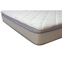 Ver imagem 5 de Cama Box Casal: Colchão Molas Ensacadas Luckspuma MasterPocket Cloud One Side + Base CRC Suede Bege(