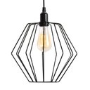 Ver imagem 2 de Kit 3 Pendente Aramado Poptem Balona preto luminária lustre iluminação interior sala quarto