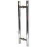 Puxador de Porta Inox Sobrepor Stanfer 730 - 400 Mm Inox Polido - 1