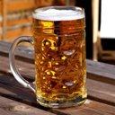 Ver imagem 3 de Caneca Cerveja Chopp Em Vidro 1 Litro Estilo Alemã Gigante