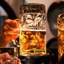 Ver imagem 5 de Caneca Cerveja Chopp Em Vidro 1 Litro Estilo Alemã Gigante