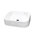 Ver imagem 3 de Cuba Pia para Banheiro Lavabo Apoio Sobrepor Arredondada