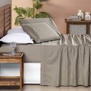 Ver imagem 3 de Jogo de Lençol King Allegra Percal 200 Fios 4 Peças - Taupe