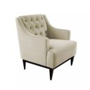 Ver imagem 2 de Kit 2 Poltronas Decorativa Clássica Capitonê Suede Bege - Ds Móveis