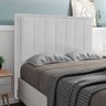Cabeceira Cama Box Queen Veneza 160 Cm Sintético MV Estofados Branco - 2