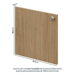 Guarda Roupa 8 Módulos 10 Portas 6 Gavetas Frame Cabecasa MadeiraMadeira   - 12