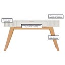 Ver imagem 5 de Aparador para Sala Ambiente Riviera Off White - Colibri