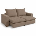Ver imagem 2 de Sofa Cama Retratil 3 Lugares Milano Castor Design
