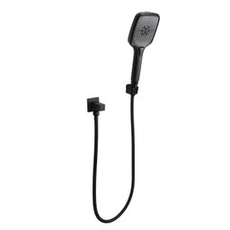 Ducha Higiênica Preto Fosco em Abs C/ Registro 1/4 Volta - 2