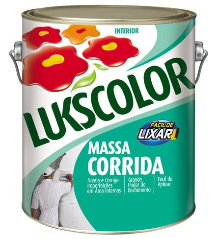 MASSA CORRIDA LUKSCOLOR GL - 3,6 L