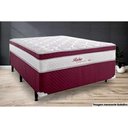 Ver imagem 4 de Cama Box Conjugado Casal: Colchão Molas Bonnel Rubio Euro Pillow (138x188x57) Herval