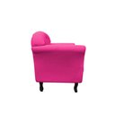 Ver imagem 5 de Poltrona Decorativa Dália Veludo Rosa Pink
