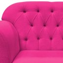 Ver imagem 7 de Poltrona Decorativa Dália Veludo Rosa Pink