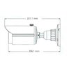 Câmera De Segurança Motorola Varifocal 1080p Full HD 40m Infravermelho Lente 2,8 a 12mm Multi HD - 3