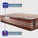 Ver imagem 5 de Colchão Solteiro com Espuma Látex 88x188x38 Robust Gel 220 Caramelo Cama Inbox