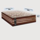 Ver imagem 2 de Colchão Solteiro com Espuma Látex 88x188x38 Robust Gel 220 Caramelo Cama Inbox