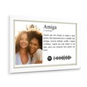 Ver imagem 3 de Quadro Personalizado com Foto e Música Amiga em Moldura Caixa Tacolado Papel de Parede Moldura Caixa