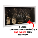 Ver imagem 2 de Nicho de Banheiro Mesclado Preto Borda Branca de Porcelanato o Único que Não Acumula Água