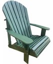 Ver imagem 4 de Cadeira de Jardim Cido Neves Adirondack Cn-0003 Verde Escolar com Braços 1 Corpo 30cm X 70cm X 80cm