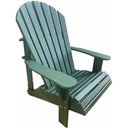Ver imagem 4 de Cadeira de Jardim Cido Neves Adirondack Cn-0003 Verde Escolar com Braços 1 Corpo 30cm X 70cm X 80cm