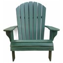 Ver imagem 2 de Cadeira de Jardim Cido Neves Adirondack Cn-0003 Verde Escolar com Braços 1 Corpo 30cm X 70cm X 80cm