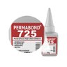 Cola Instantânea 725 Borracha Metal Permabond 02 Unid - 2