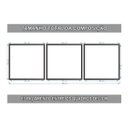 Ver imagem 2 de Quadro Decorativo 195x64cm Árvore Vermelha Quarto Sala