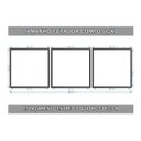 Ver imagem 2 de Quadro Decorativo 195x64cm Kombi Praia Sol Quarto Sala