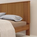 Ver imagem 4 de Cama de Casal 100% MDF 123cm x 175cm Duo Marrom/Freijó