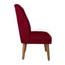 Ver imagem 2 de Cadeira de Jantar Helena Suede Vinho - Dominic Decor