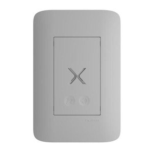 Campainha Eletrônica Exatron Embutir LECO4004, com Fio, Branca