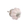 Puxador Decorativo de Cerâmica Rosa Bebê para Gaveta Armários - 2