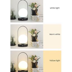 Luminária Usb Decorativa com 3 Intensidades de Luz - 4