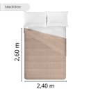 Ver imagem 3 de Colcha Piquet 100% Algodão Queen Size:Arabesco