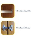 Ver imagem 2 de Guarda Roupa Casal 6 Portas 4 Gavetas Arizona S/ Espeho S/ Pés - Tcil Cinamomo