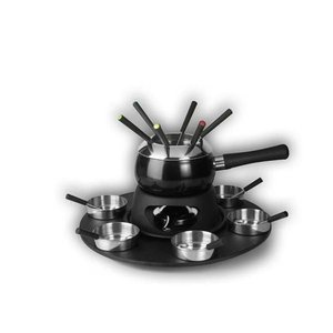 Aparelho de Fondue Carrocel 23 Peças Hauskraft - Preto