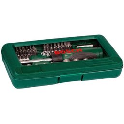 Jogo de Bits e Soquetes Bosch, 46 Peças - 2607017399/504 - 2 Jogo de Bits e Soquetes Bosch, 46 Peças - 2607017399/504 - 2