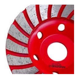 Disco Desbaste Diamantado Tipo Copa 115mm Turbo Cortag 61753 - 2