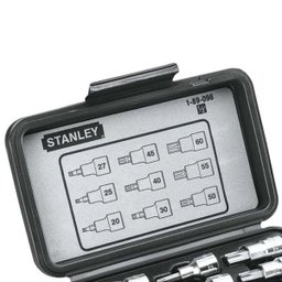 Jogo de Chave de Soquetes Tipo Torx 9 Peças de T20 a T60 (stanley 89-098) - 2
