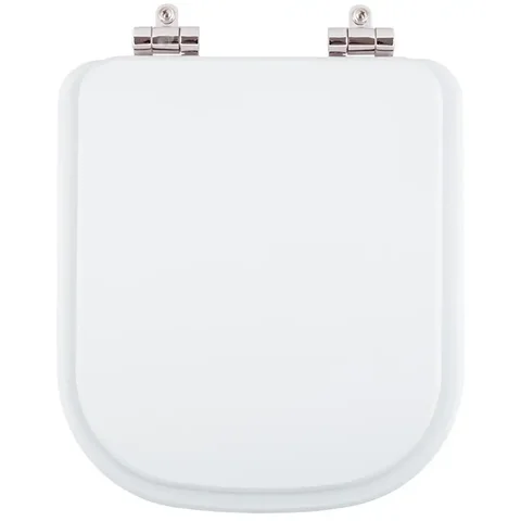Assento Sanitário com Amortecedor Quadra Branco para vaso Deca