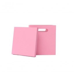 Puff/baú Infantil 100% Mdf (20x20x23) Rosa - 3