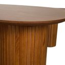 Ver imagem 4 de Mesa de Centro Ajustável Orgânica 100% Madeira Maciça Aurora