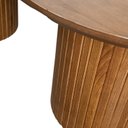 Ver imagem 6 de Mesa de Centro Ajustável Orgânica 100% Madeira Maciça Aurora