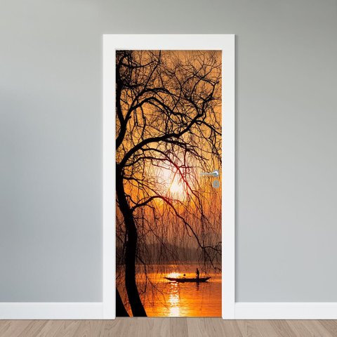 Adesivo de Porta - Pantanal