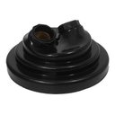 Ver imagem 1 de Kit Utron 5 Plafon Duplo Simples 17cm X 7cm para 2 Lâmpadas - Preto - 110v/220v (bivolt)