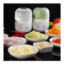 Ver imagem 5 de Mini Processador Triturador Elétrico Alimentos Usb 3 Lâminas