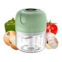 Ver imagem 2 de Mini Processador Triturador Elétrico Alimentos Usb 3 Lâminas