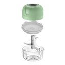 Ver imagem 4 de Mini Processador Triturador Elétrico Alimentos Usb 3 Lâminas