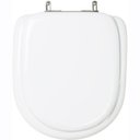 Ver imagem 1 de Assento Sanitário Almofadado Paris Branco para Vaso Ideal Standard