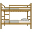 Ver imagem 1 de Cama Beliche Solteiro 188x88cm com Escada Fixa Luca Imbuia B11 - Mpozenato